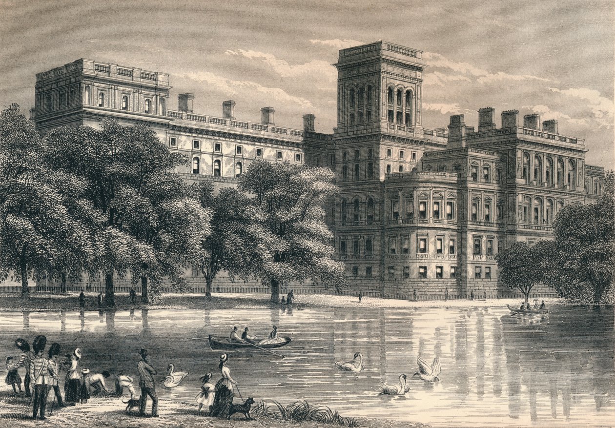 The Foreign Office, Westminster, London, c1850-1878 by Unbekannt