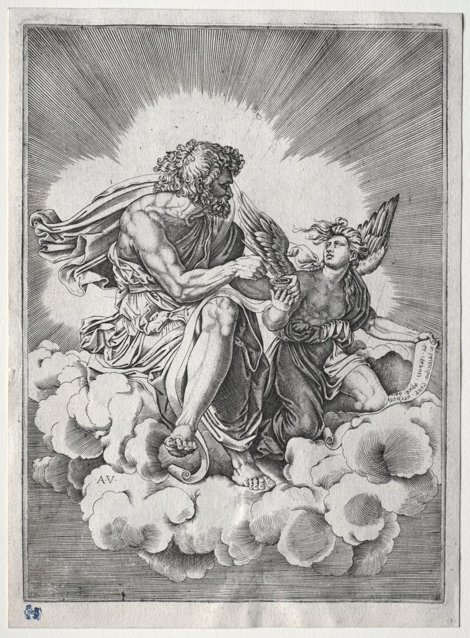 The Four Evangelists: St. Matthew by Unbekannt