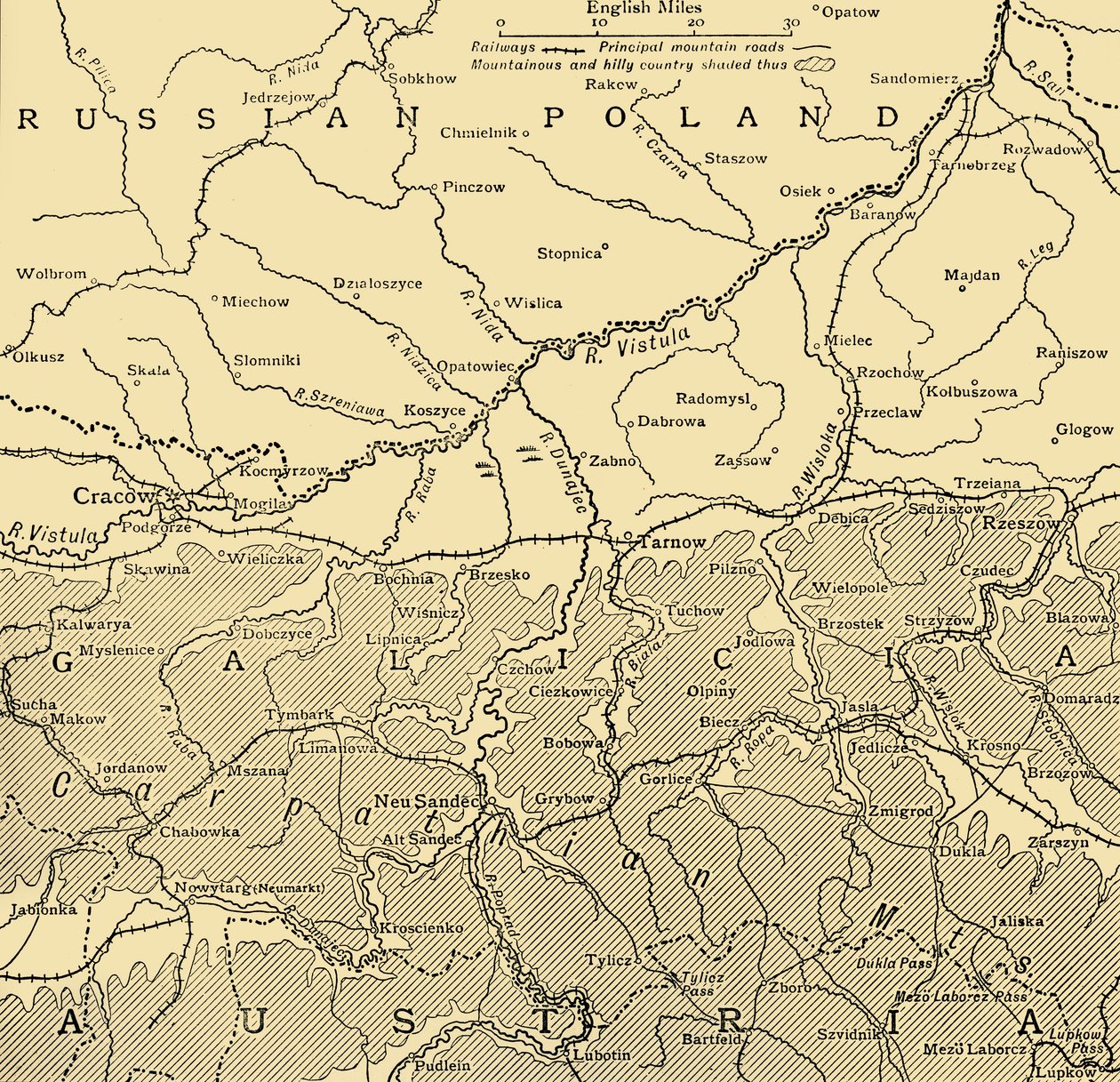 The Galician Campaign, First World War by Unbekannt