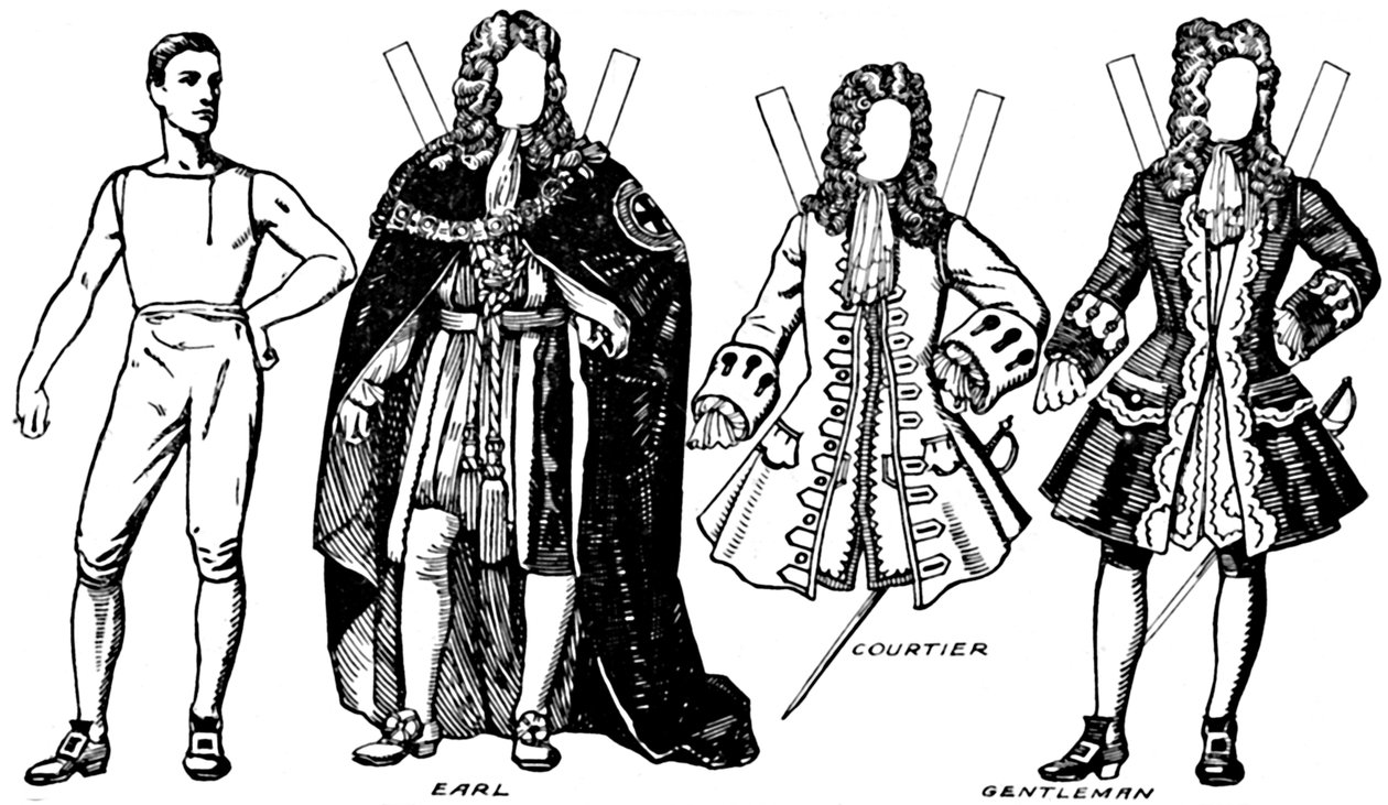 The Gallery of British Costume: Some of the Dresses Worn in Anne