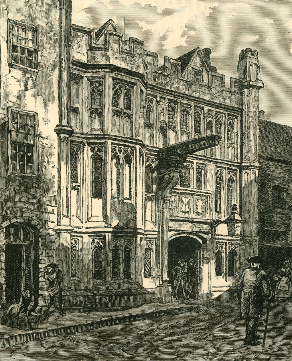 The George Inn by Unbekannt: Premium art reproduction