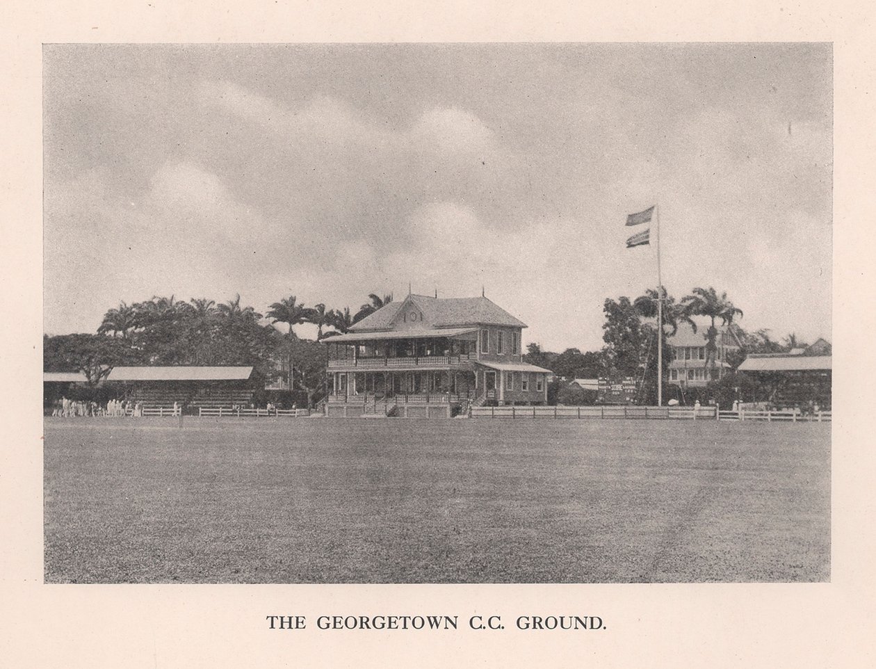The Georgetown Cricket Club Ground, British Guiana by Unbekannt