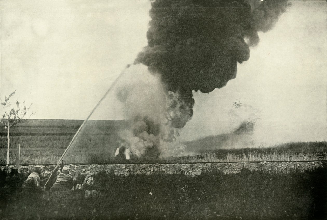 The German Flammenwerfer by Unbekannt