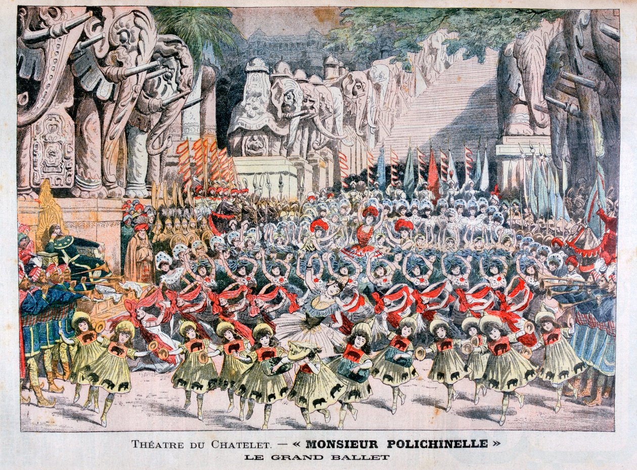 The Grand Ballet, Theatre du Chatelet, Paris by Unbekannt