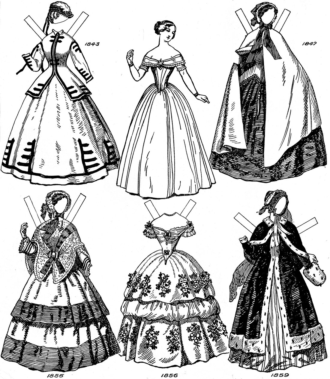 The Great Gallery of British Costume: Some Women