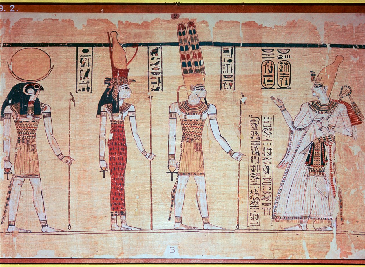 The Great Harris Papyrus, from Thebes, Egypt, Reign of Ramesses IV by Unbekannt