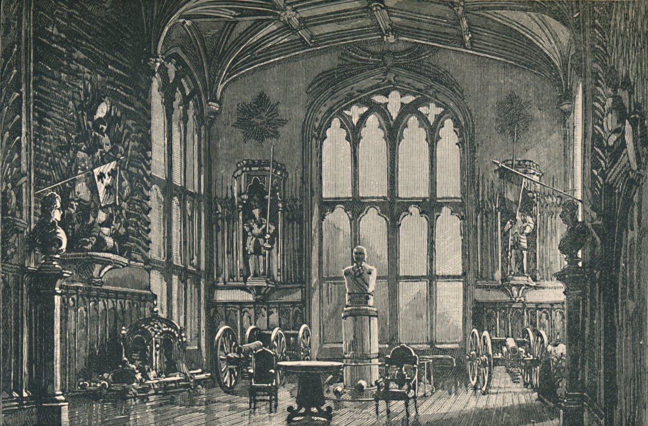 The Guard Room, or Armoury by Unbekannt