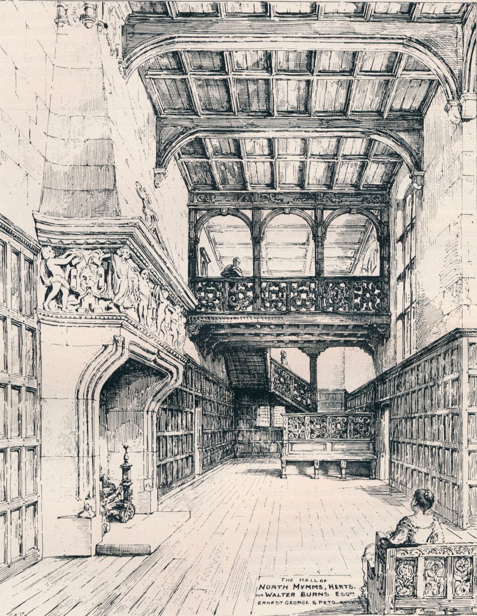 The Hall of North Mymms, Herts, 1898 by Unbekannt