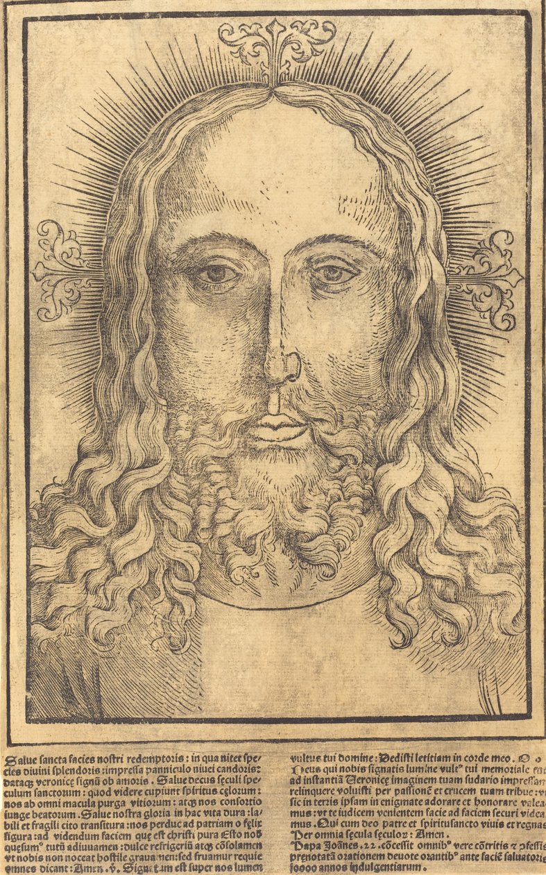 The Head of Christ by Unbekannt