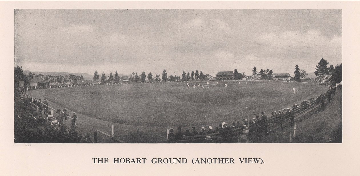 The Hobart Cricket Ground, Tasmania, Australia by Unbekannt