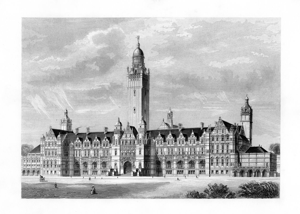 The Imperial Institute, South Kensington, London, 1899 by Unbekannt