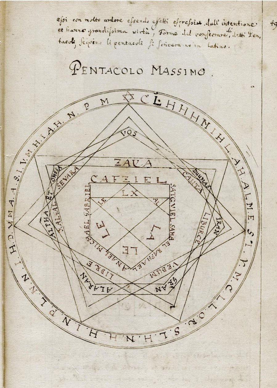 The Key of Solomon Clavicula Salomonis, Early 18th century by Unbekannt