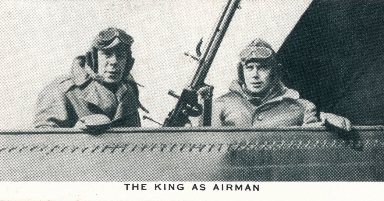 The King as Airman, 1918 by Unbekannt