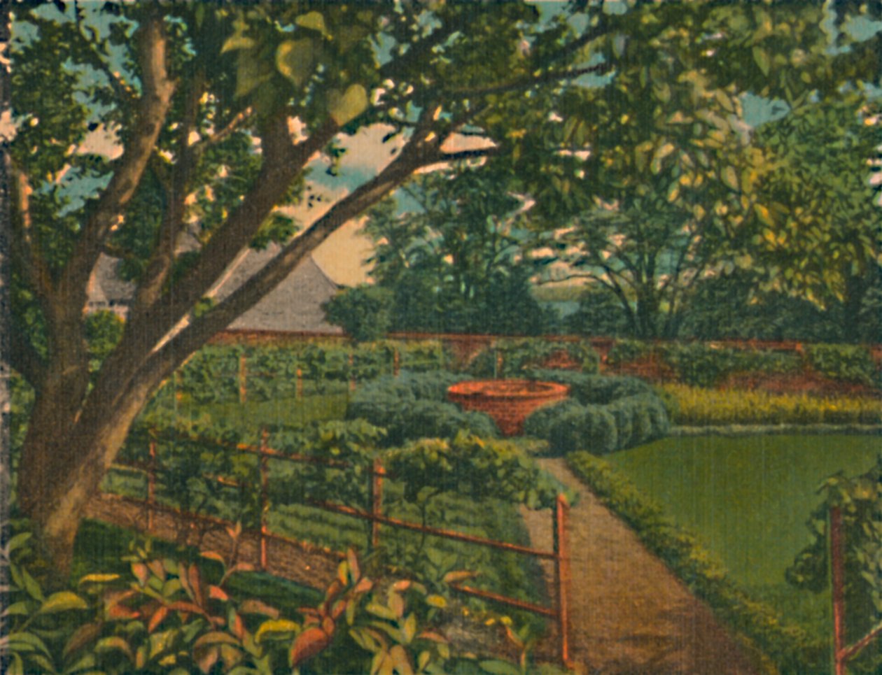 The Kitchen Garden, 1946 by Unbekannt
