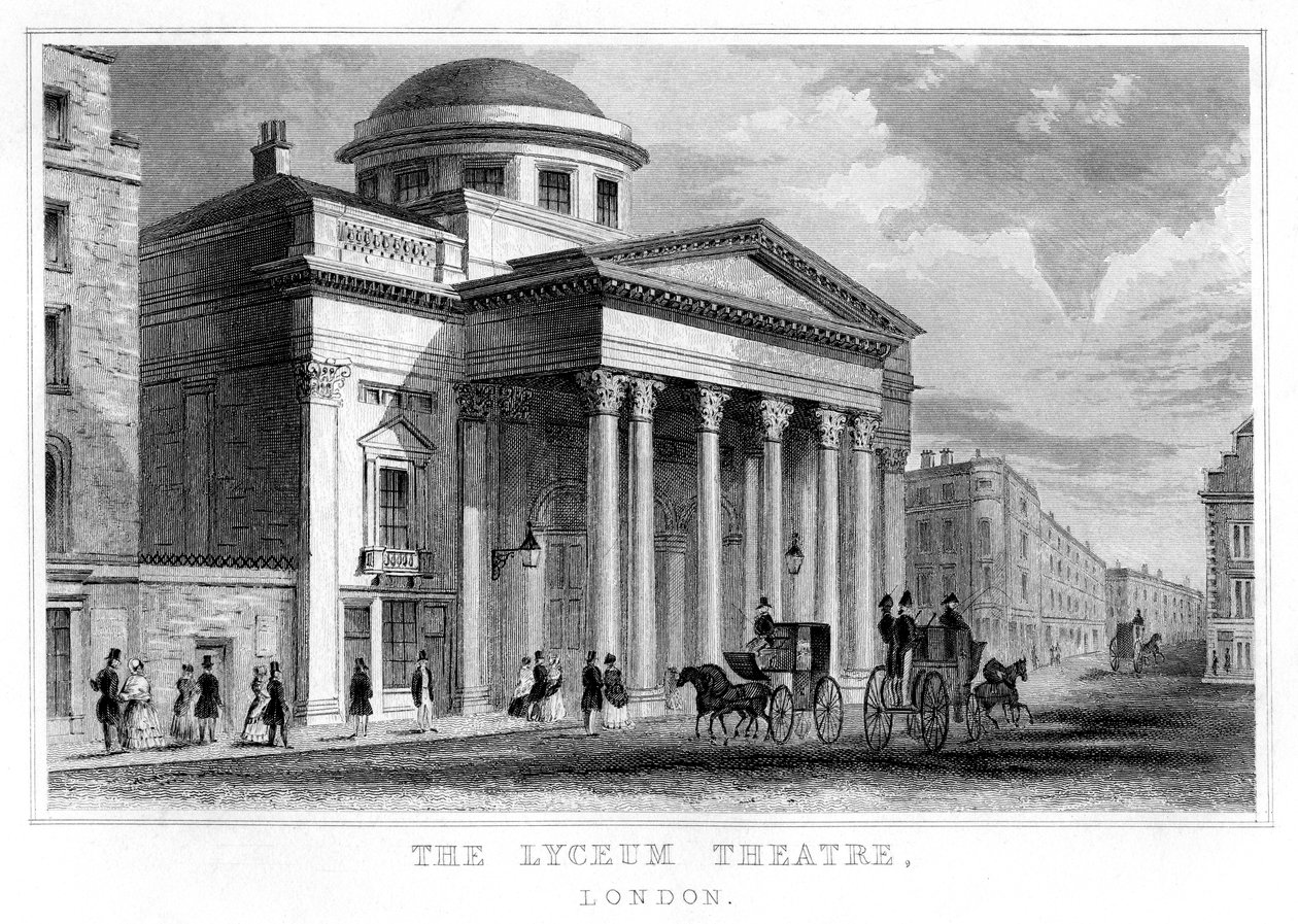 The Lyceum Theatre, Westminster, London by Unbekannt