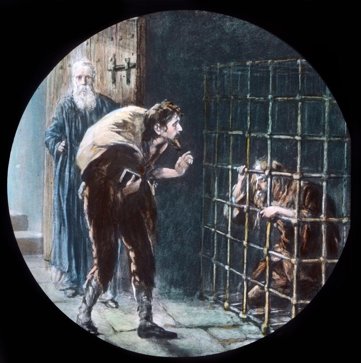 The Man in the Cage by Unbekannt