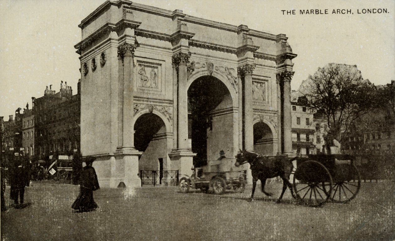 The Marble Arch, London by Unbekannt