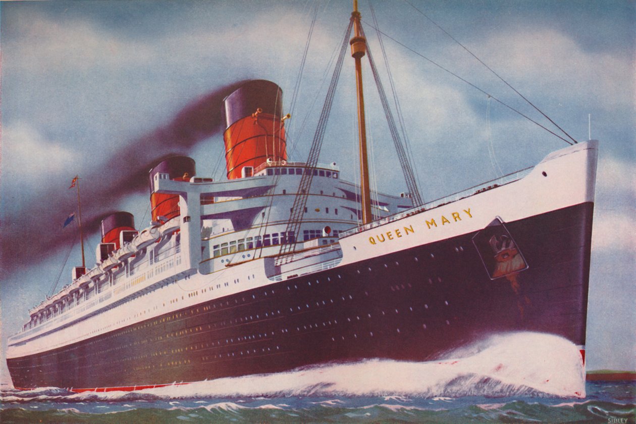 The Mighty Atlantic Record Breaker, the Queen Mary by Unbekannt