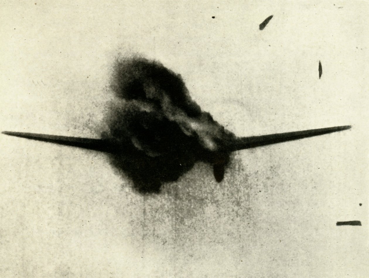 The Moment of Victory: A Heinkel III About To Go In by Unbekannt