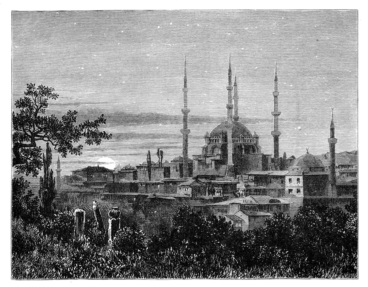 The Mosque of Selim II at Adrianople, Turkey, c1888 by Unbekannt