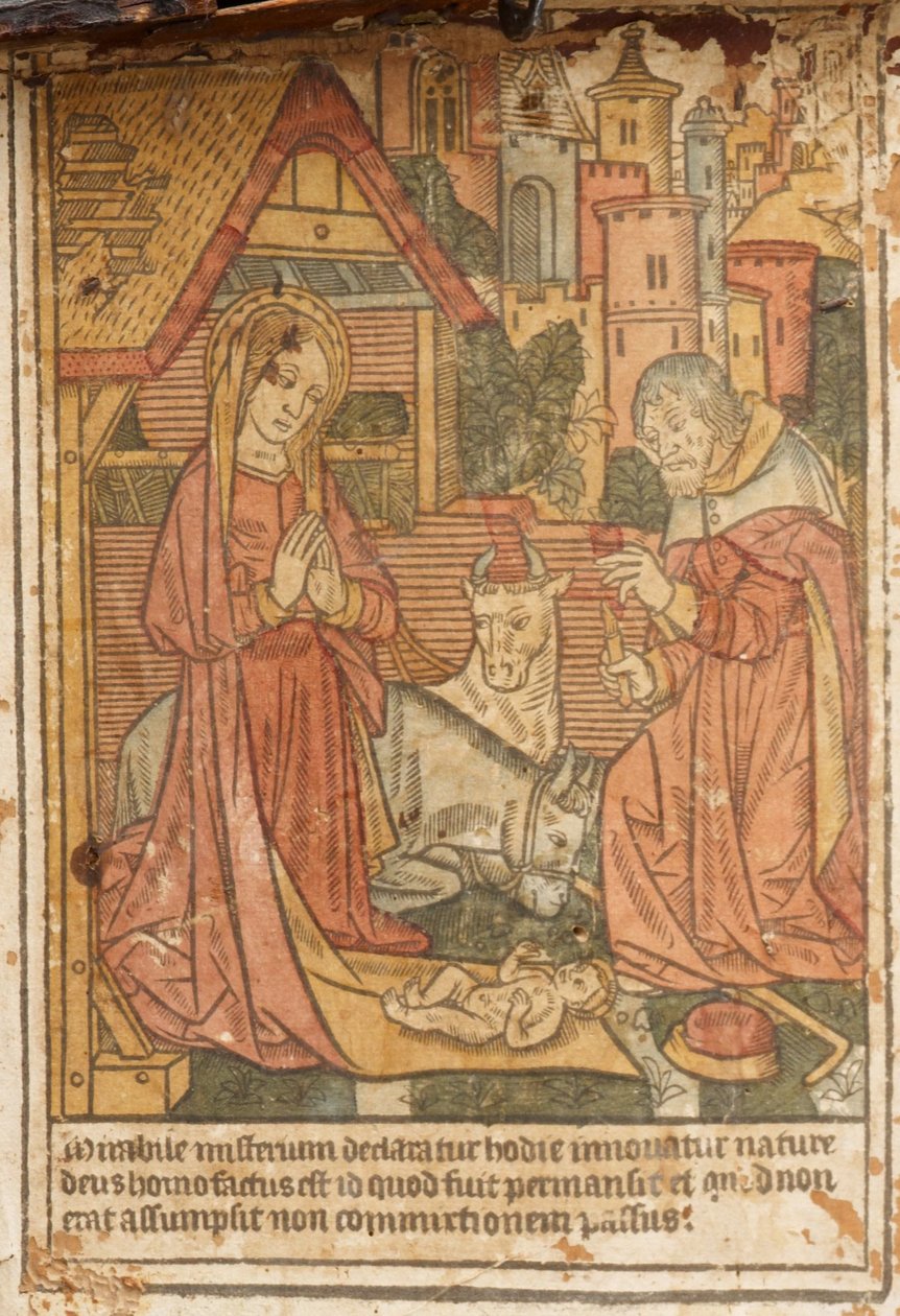 The Nativity, in Coffer by Unbekannt