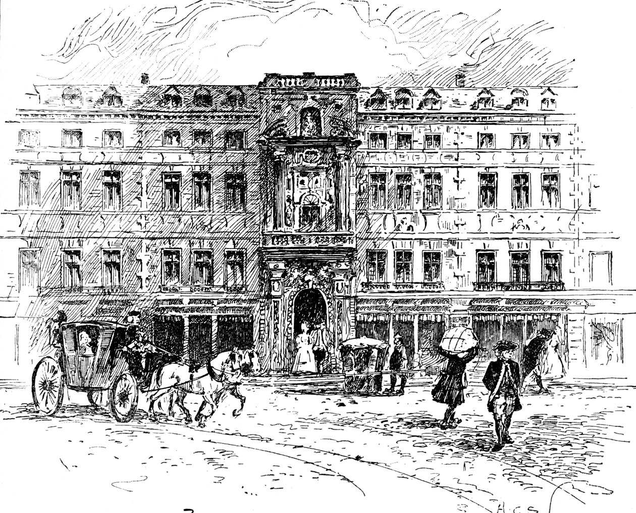The Old Mercers Hall, London by Unbekannt
