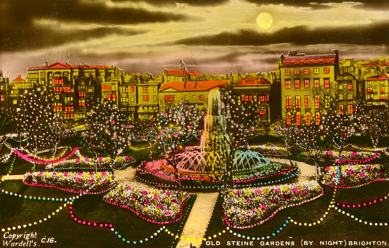 The Old Steine Gardens, Brighton, Sussex by Unbekannt