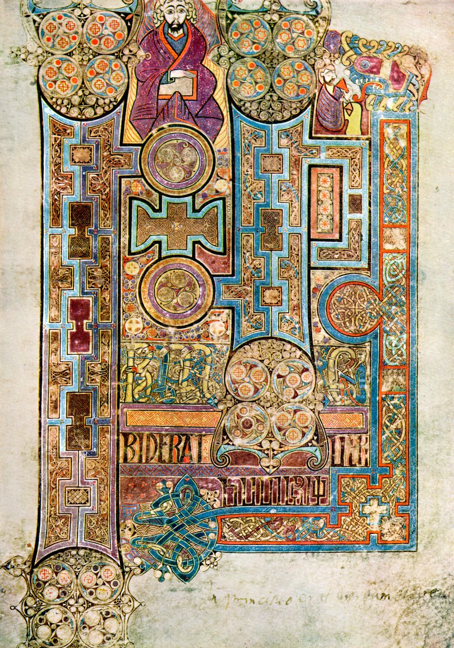 The Opening Words of St Johns Gospel by Unbekannt