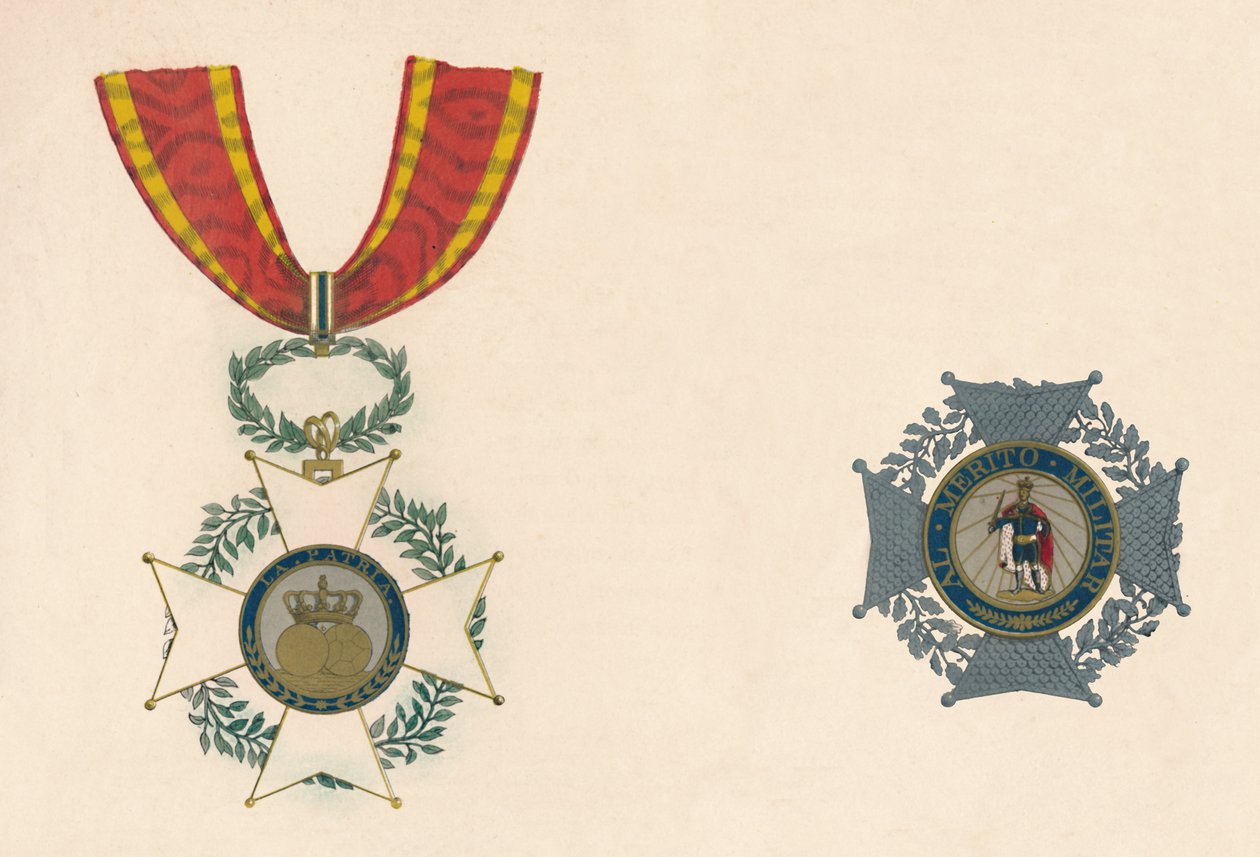 The Order of St. Ferdinand of Spain, 19th Century by Unbekannt