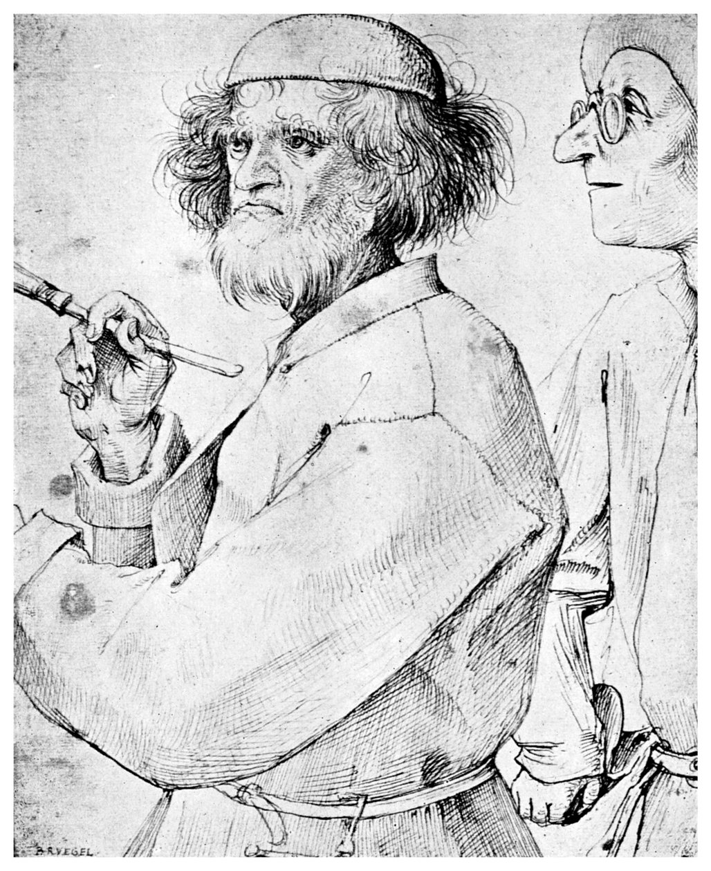 The Painter and the Connoisseur, c1565 1956 by Unbekannt