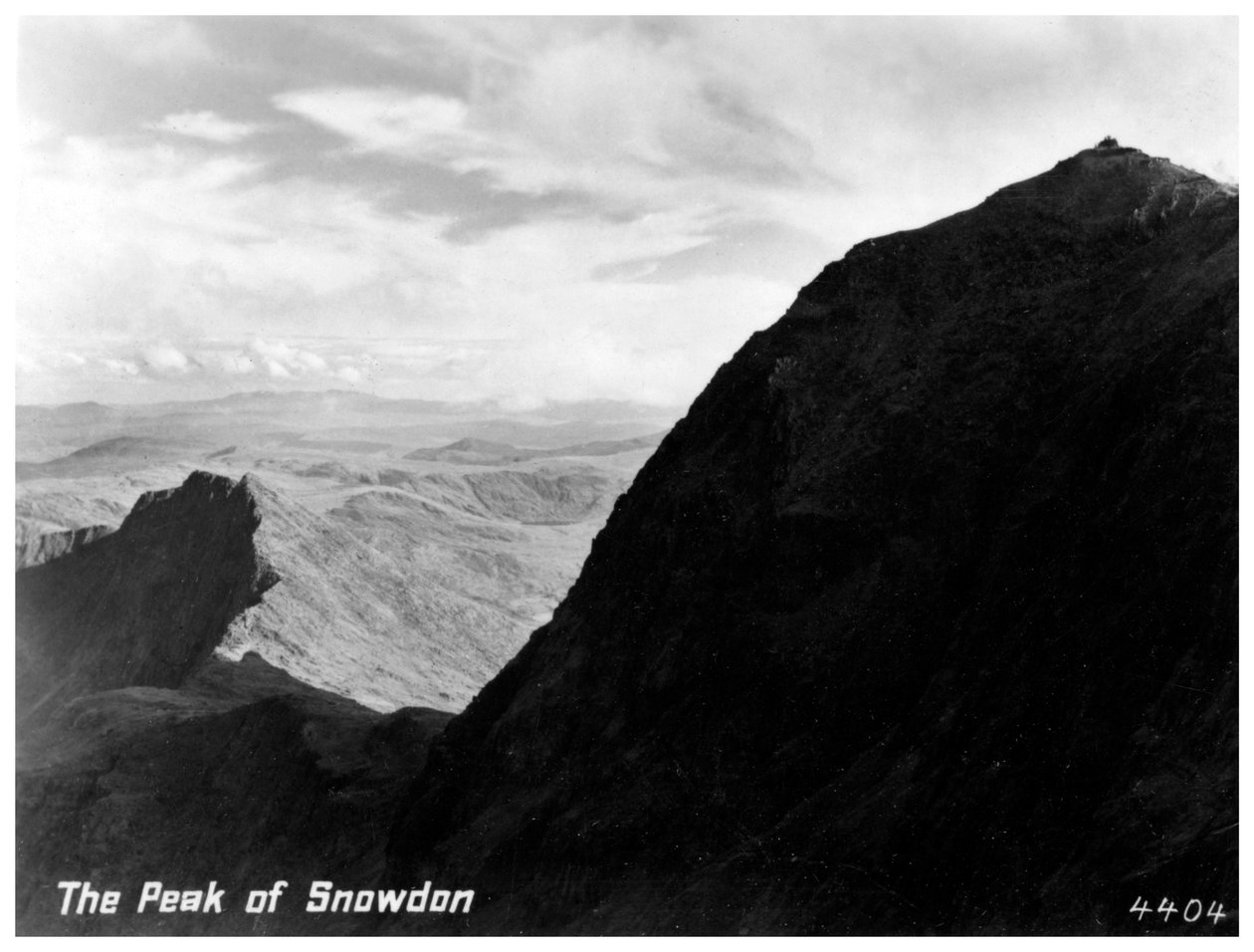 The Peak of Snowdon, Wales by Unbekannt