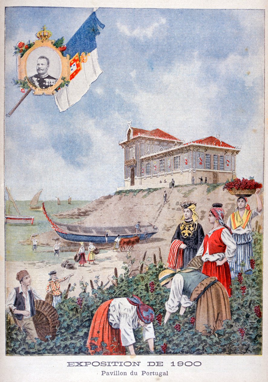 The Portuguese Pavilion at the Universal Exhibition of 1900, Paris by Unbekannt