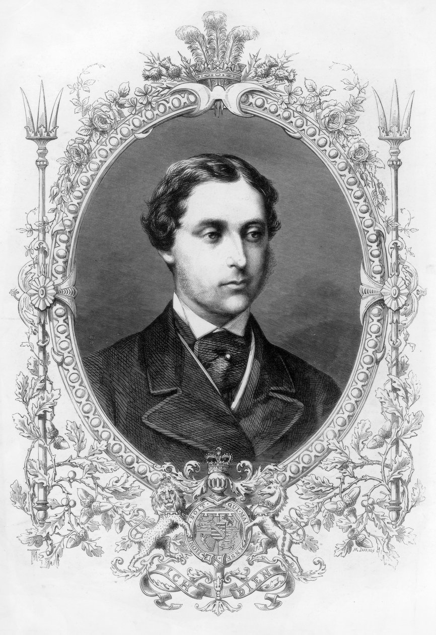 The Prince of Wales, 1862 by Unbekannt