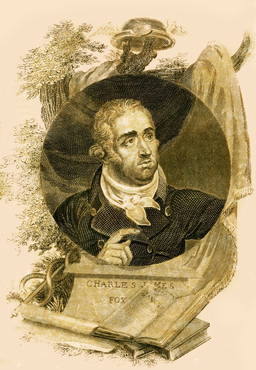 The Right Honorable Charles James Fox by Unbekannt