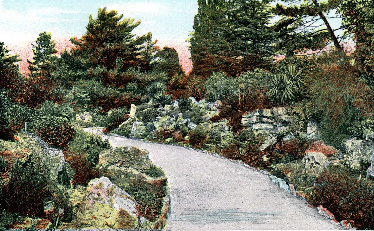 The Rockery, Kew Gardens, Richmond upon Thames, London by Unbekannt