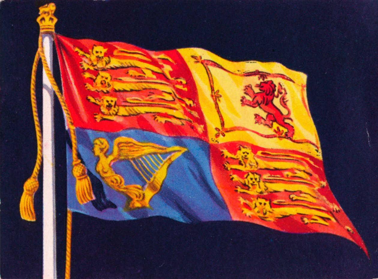 The Royal Standard of the United Kingdom by Unbekannt