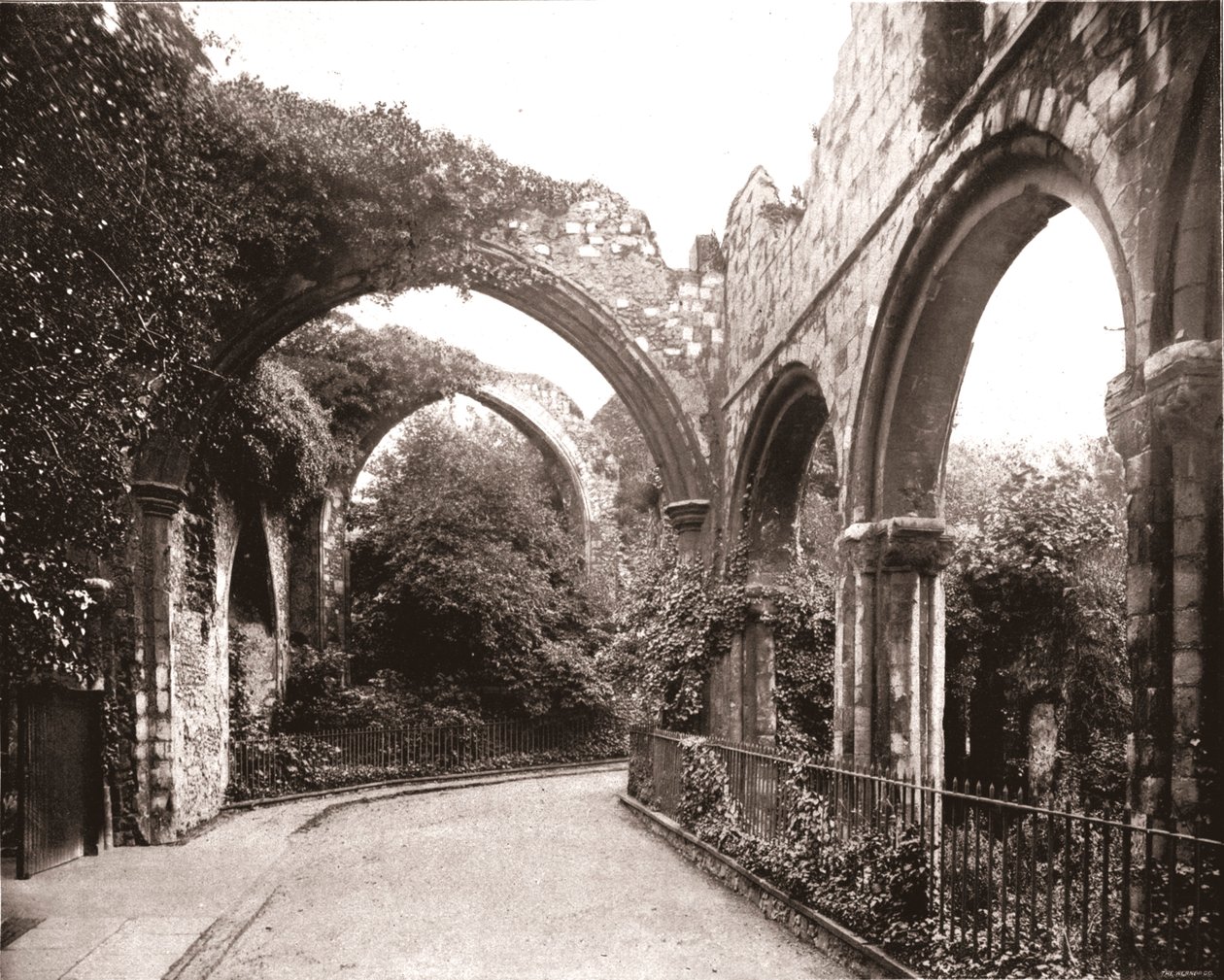 The Ruins at Canterbury, Kent by Unbekannt