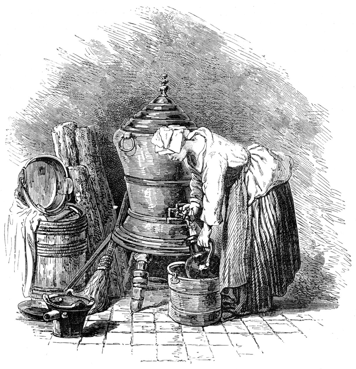 The Servant, 1885 by Unbekannt