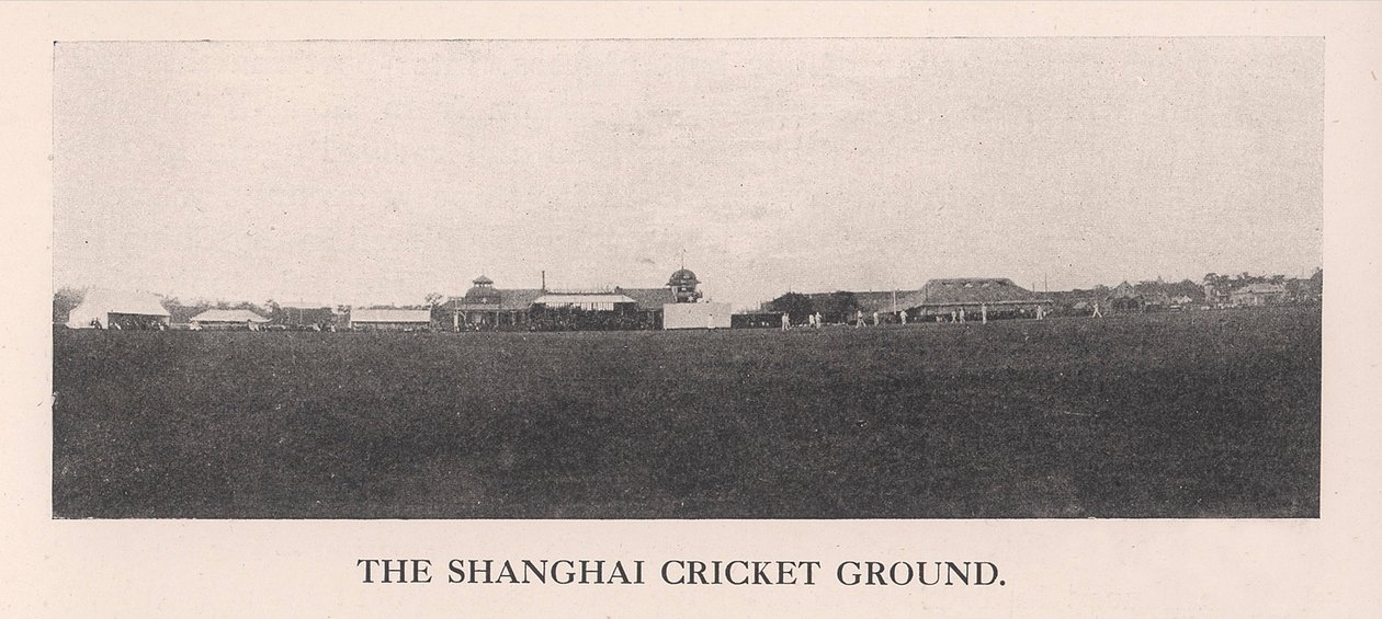 The Shanghai Cricket Ground, China by Unbekannt