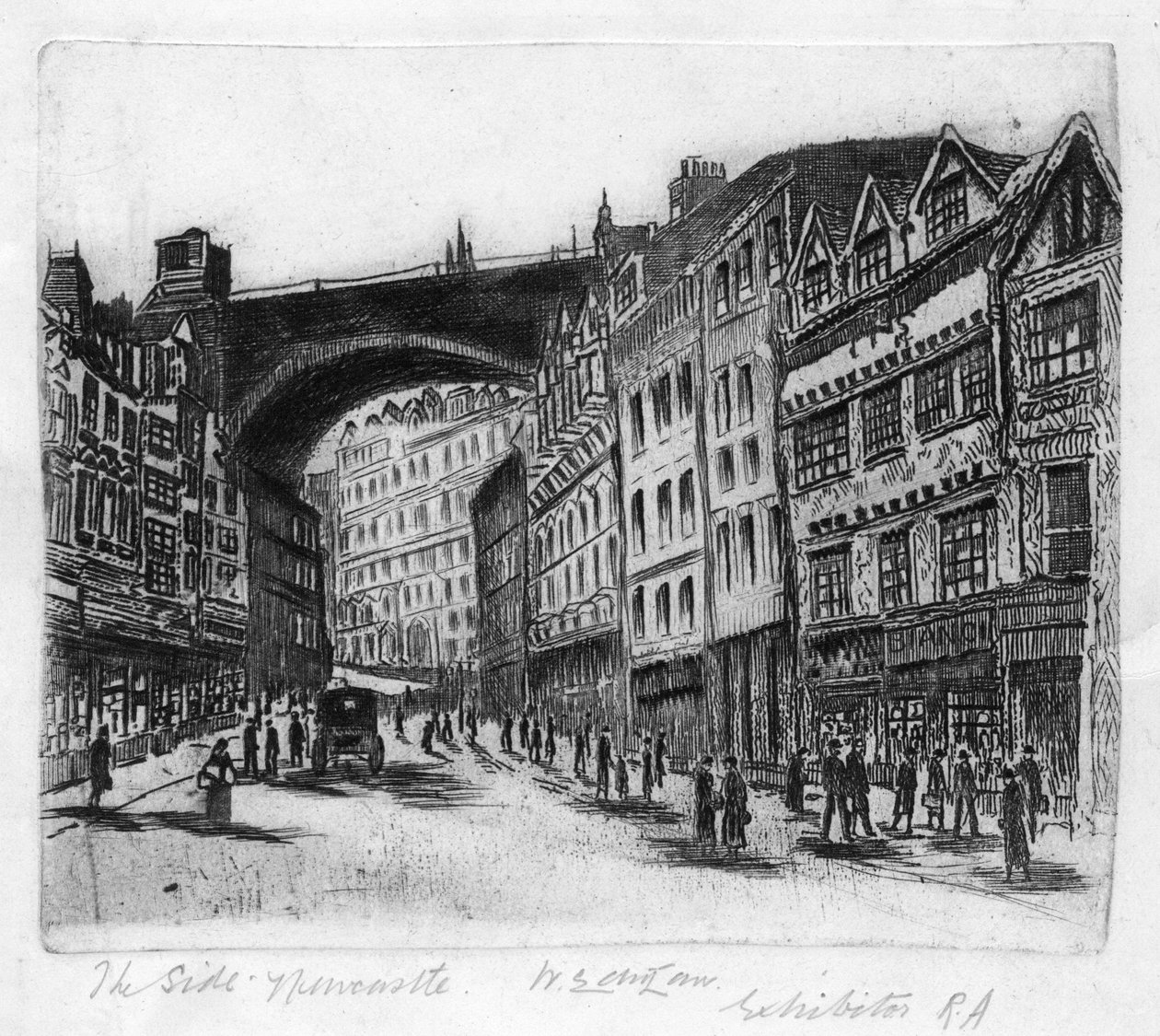 The Side, Newcastle Upon Tyne by Unbekannt