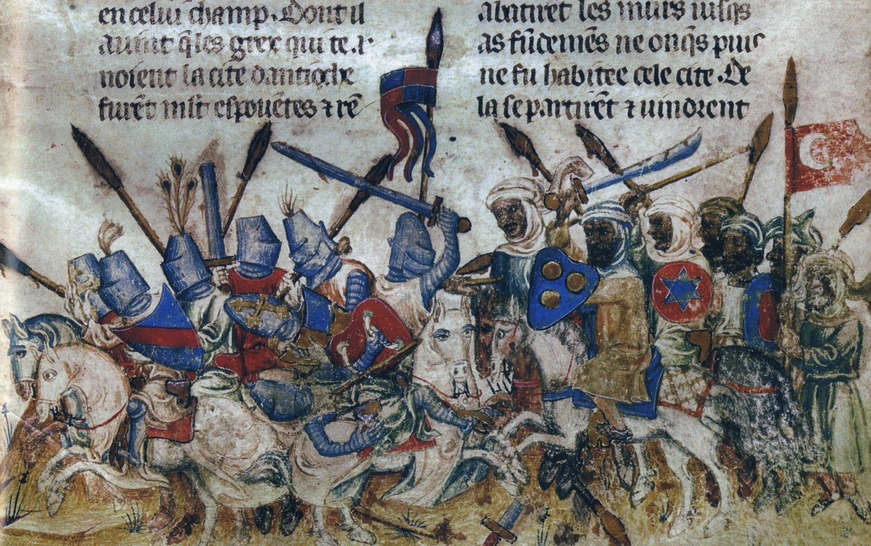 The Siege of Antioch during the First Crusade by Unbekannt
