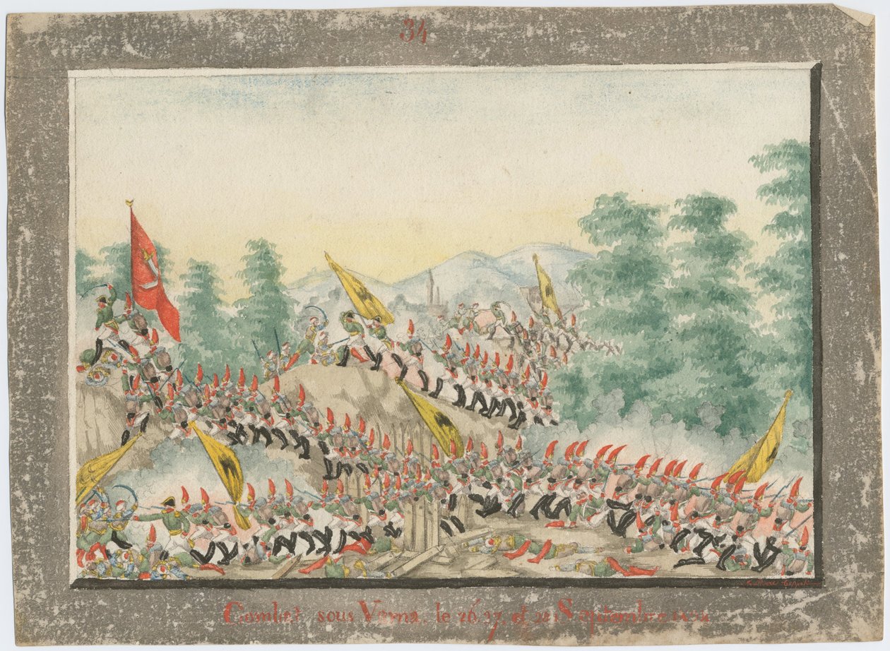The Siege of Varna on September 1828, 1829 by Unbekannt