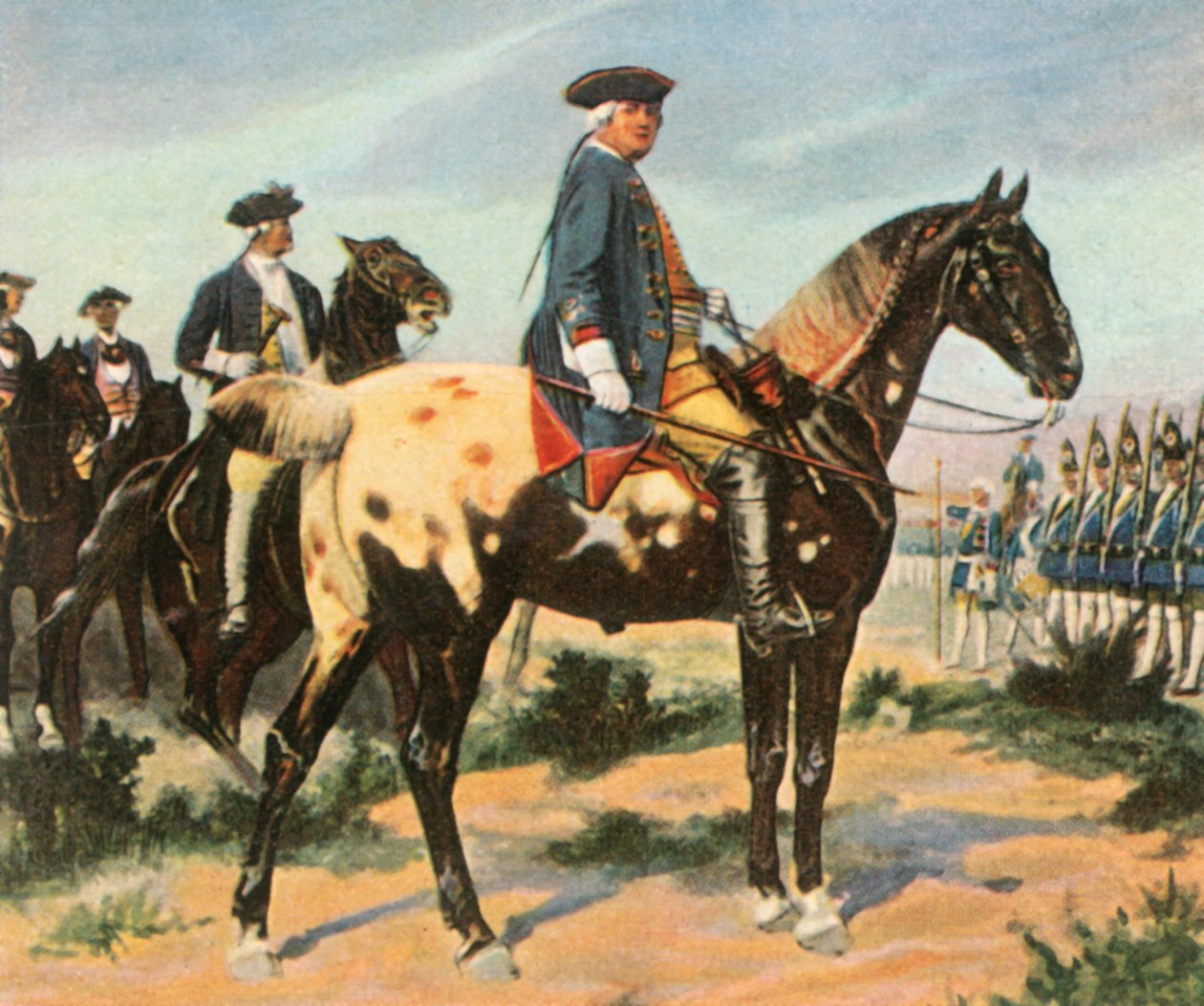 The Soldier-King Frederick William I, King of Prussia by Unbekannt
