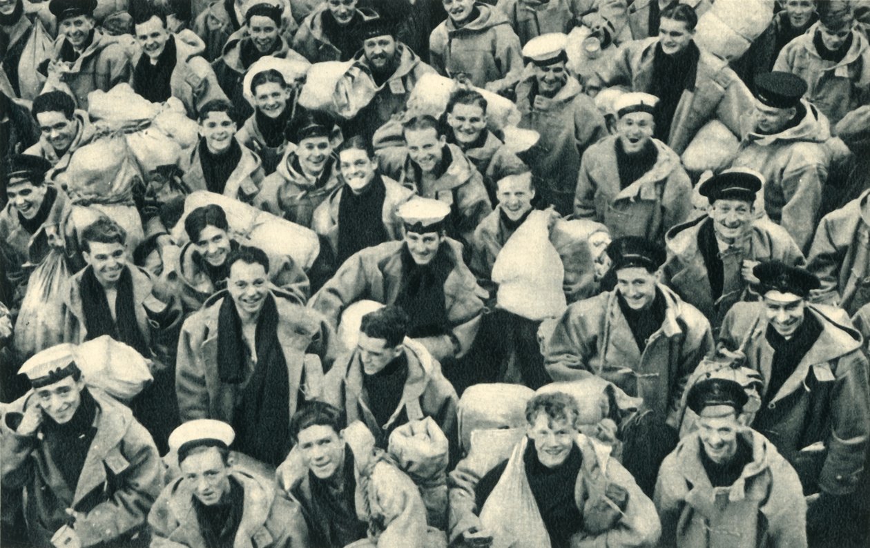 The Spirit of the Ark, sailors of the Royal Navy by Unbekannt