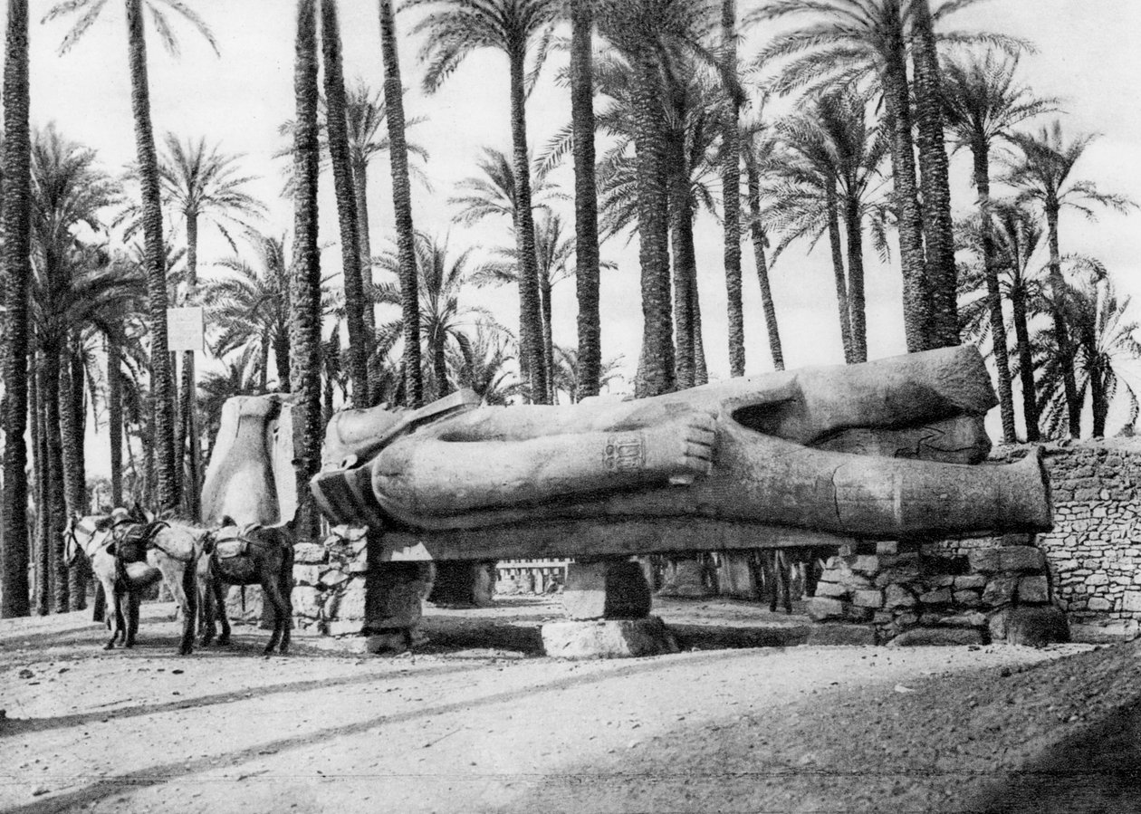 The Statue of Rameses II, Cairo, Egypt, c1920s by Unbekannt