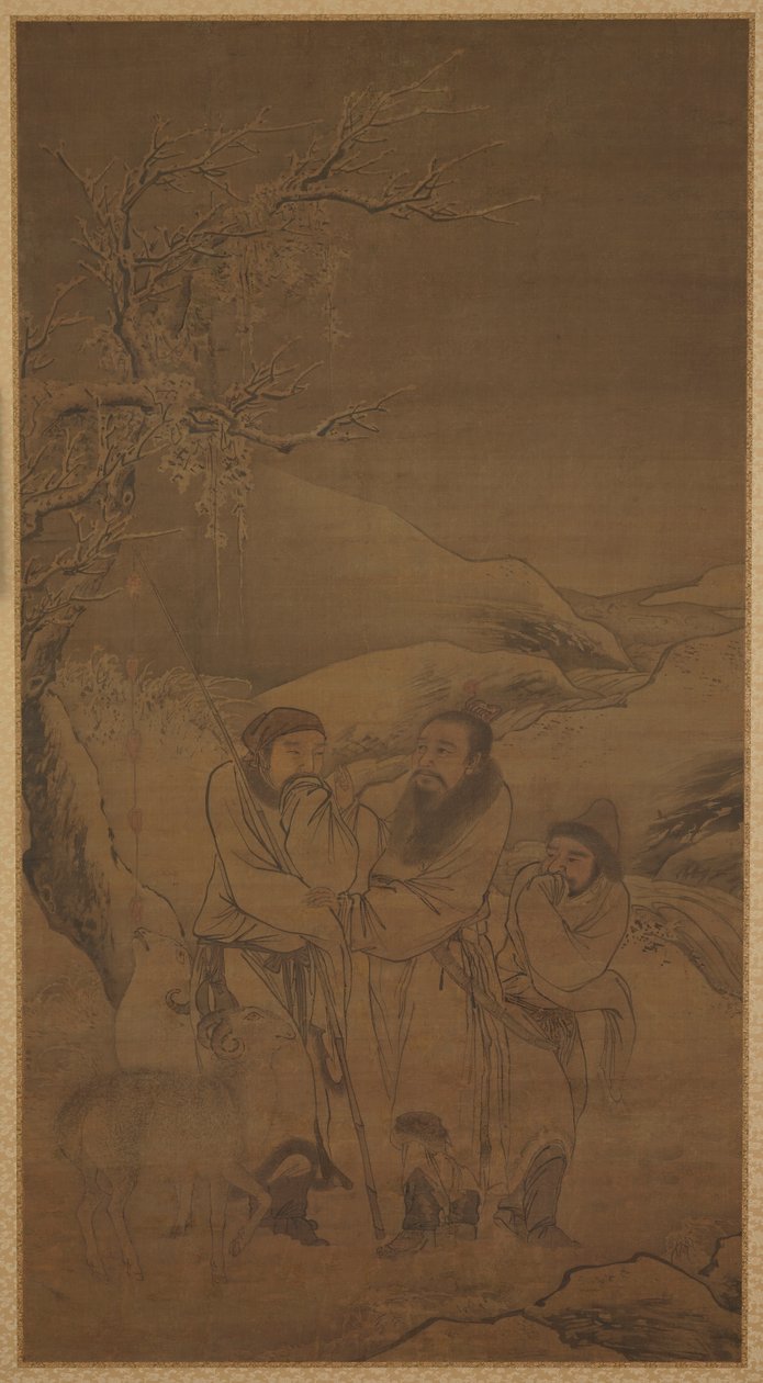 The Tearful Parting of Su Wu and Li Ling by Unbekannt