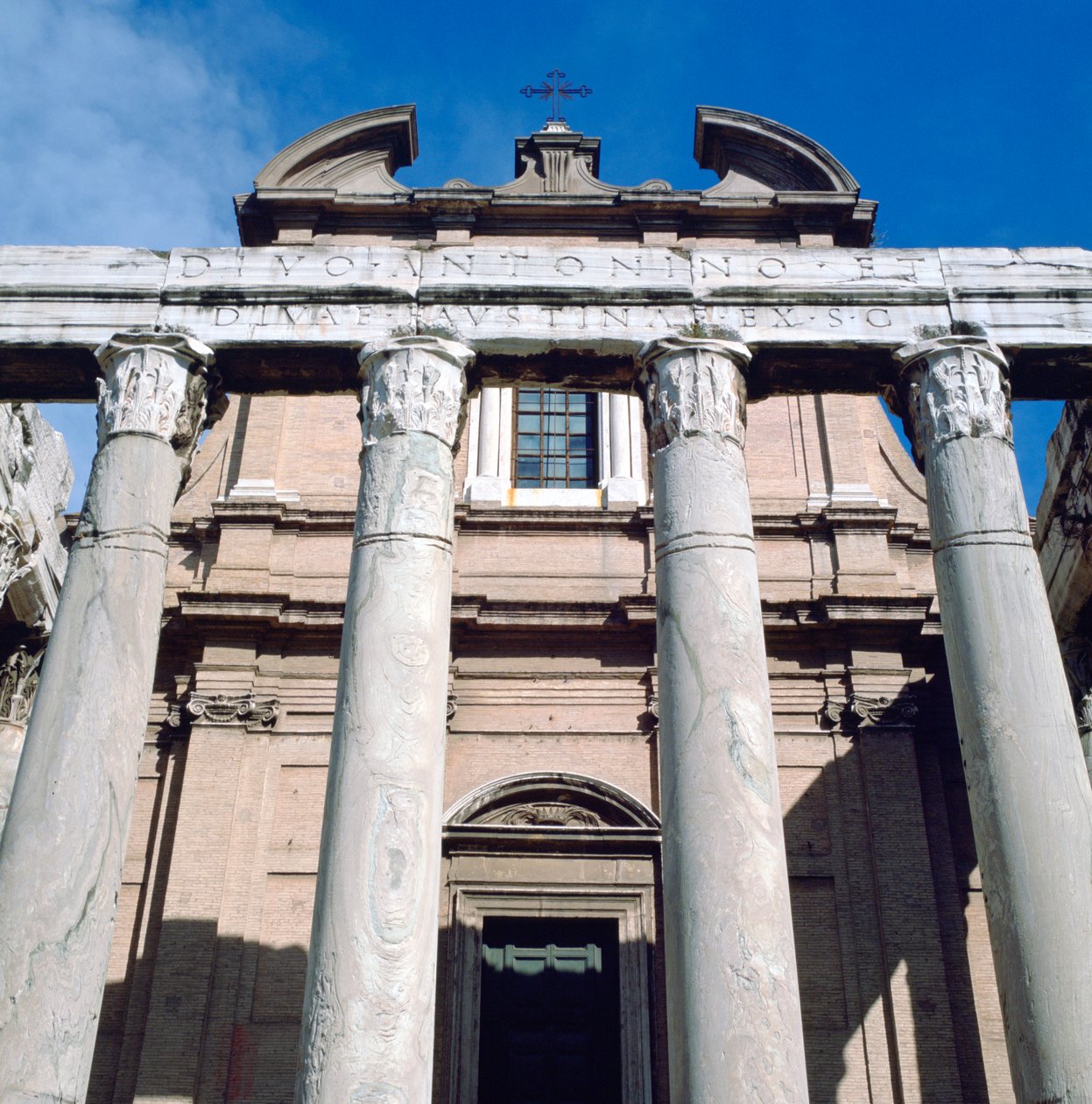 The Temple of Antoninus and Faustina, Rome by Unbekannt