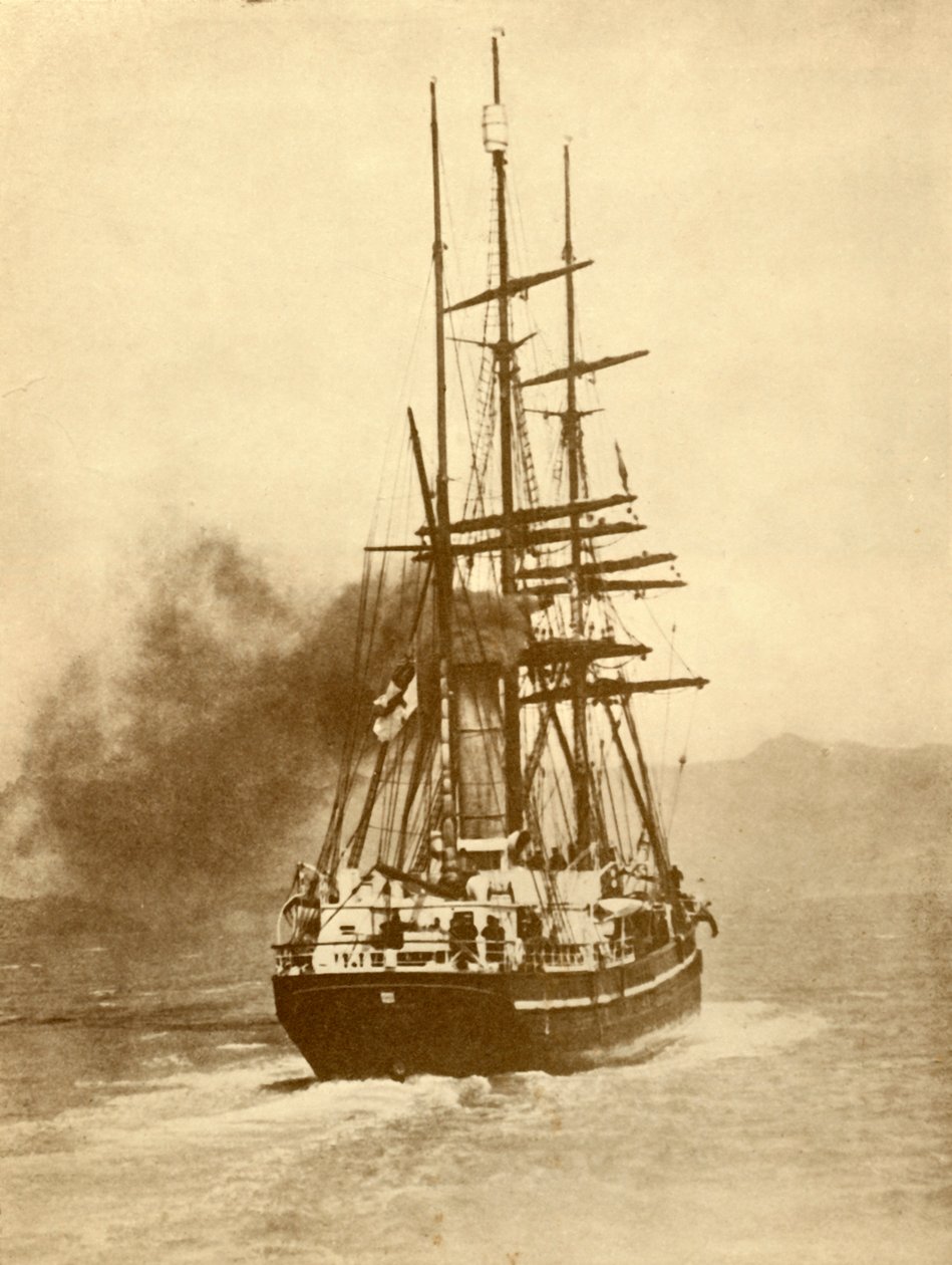 The Terra Nova, A Famous Whaler That Has Taken Part In Several British Antarctic Expeditions by Unbekannt
