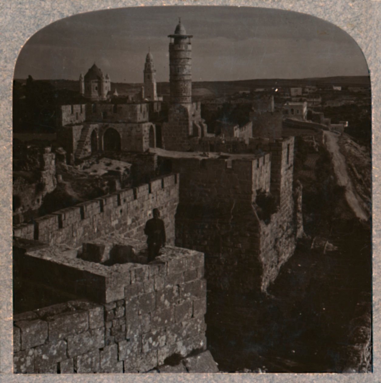 The Tower of David. The oldest portion of the Citadel by Unbekannt