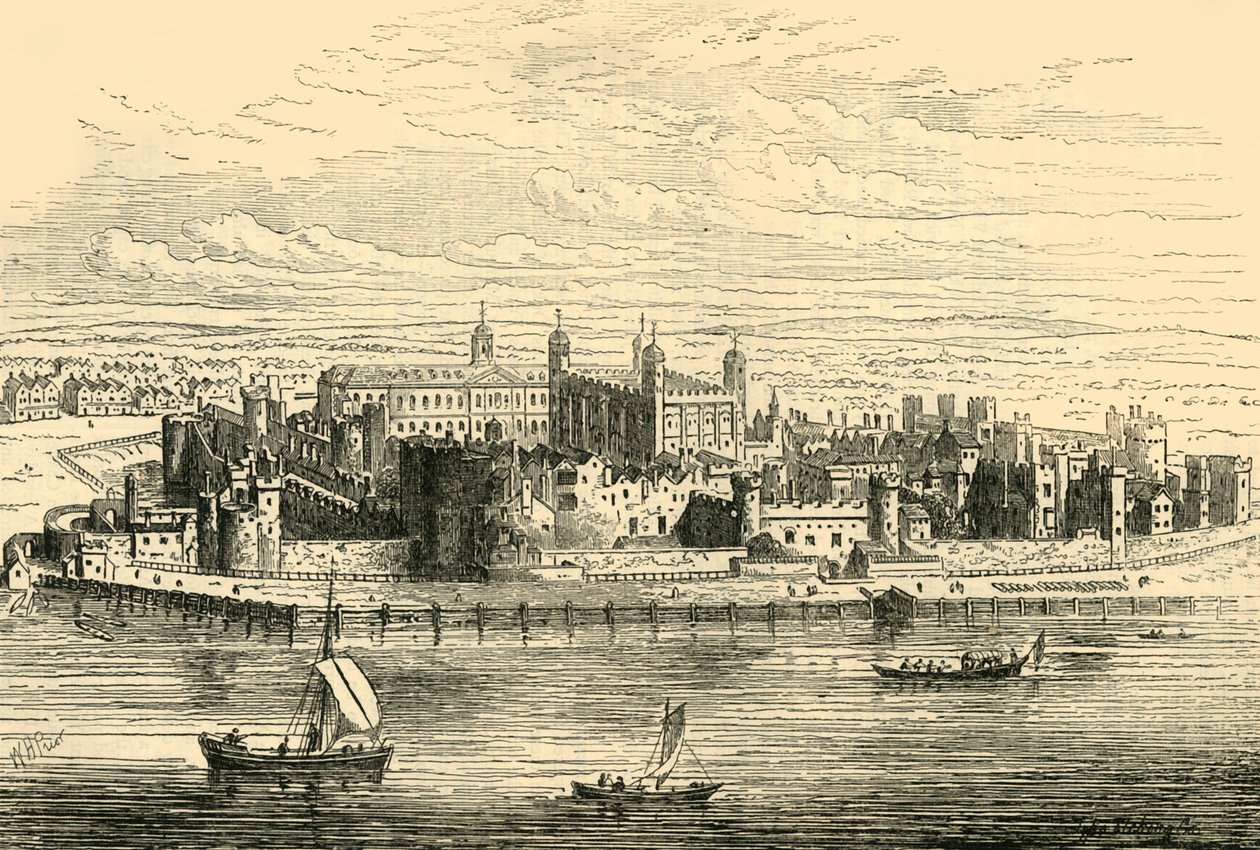 The Tower of London, c1872 by Unbekannt